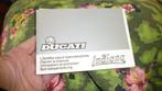 Instructieboekje en supplement Ducati 650 750 Indiana, Motoren, Ophalen of Verzenden, Ducati