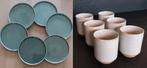 Salt & Pepper Cameo plat bord 21,5 cm + beker 37cl keramiek, Ophalen, Keramiek, Nieuw, Overige stijlen