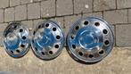 Drie metalen wieldoppen BSS 16", Ophalen, Gebruikt