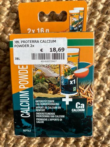JBL PROTERRA CALCIUM POWDER NIEUW beschikbaar voor biedingen
