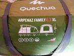 Familietent Quechua Arpenaz Family 6.3XL, Caravans en Kamperen