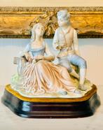 Prachtig koppel Tengra porselein., Ophalen of Verzenden