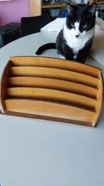 A ne pas,rater bac à courrier vintage en bois, Ophalen of Verzenden