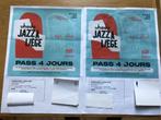 2 pass 4 jours. Jazz à Liège 02/05 au 05/05, Tickets en Kaartjes, Concerten | Jazz en Blues, Mei, Twee personen