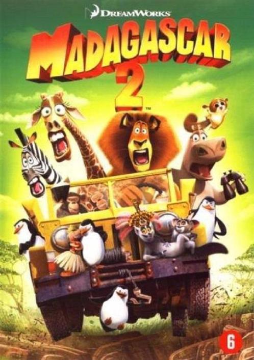 Dvd - Madagascar 2, Cd's en Dvd's, Dvd's | Tekenfilms en Animatie, Ophalen of Verzenden