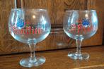 Lot 2 verres St-Feuillien, Enlèvement ou Envoi, Comme neuf, Verre à bière