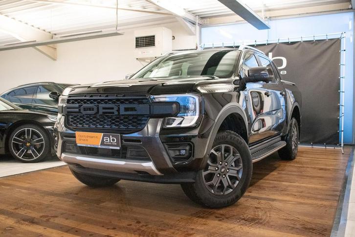 Ford Ranger 3.0 WILDTRAK e-4WD, 360, ELEKTR. COVER, TREKHAAK, Auto's, Ford, Bedrijf, Ranger, 360° camera, 4x4, ABS, Adaptive Cruise Control