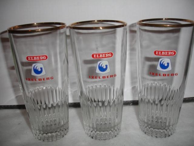 Bierglas Elberg - Ixelberg, Grand Brasserie de Koeckelberg, Collections, Marques de bière, Neuf, Verre ou Verres, Autres marques