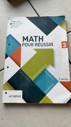 Math pour réussir! +3, Livres, Livres scolaires, Enlèvement ou Envoi, Mathématiques A