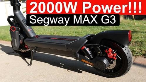 Ninebot Segway Max G3 E - légale route certifiée 25 km/h, Fietsen en Brommers, Steps, Ophalen of Verzenden