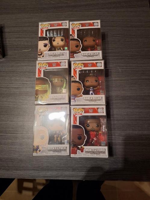 6 wwe funko pops, Verzamelen, Poppetjes en Figuurtjes, Ophalen