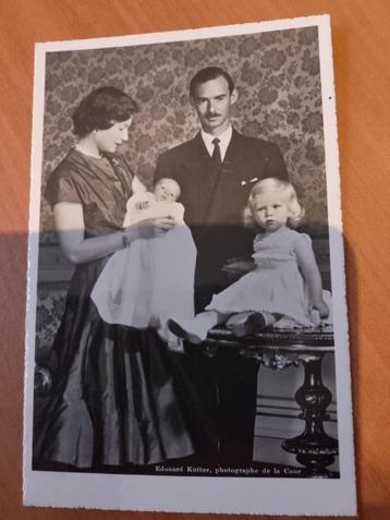 Fotokaart koninklijke familie 