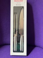 KitchenAid vleesmes vleesvork set, Huis en Inrichting, Ophalen, Nieuw, Inox of Chroom, Bestekset