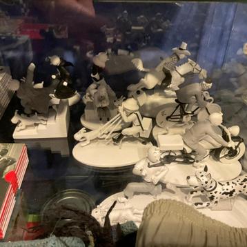 Tintin - Les figurines hors-series en n&b beschikbaar voor biedingen