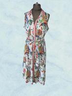 Jurk K-Design xxl, Kleding | Dames, Verzenden, Wit, Maat 46/48 (XL) of groter, Onder de knie