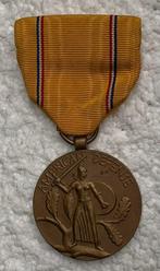 Medaille, USA Defence Service Medal WOII, Verzamelen, Ophalen of Verzenden, Landmacht, Lintje, Medaille of Wings