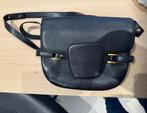 Delvaux zwarte crossbody, Ophalen of Verzenden, Zo goed als nieuw, Zwart, Handtas