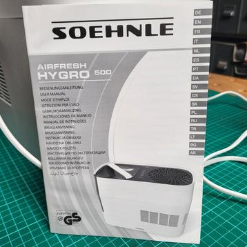 Humidificateur Soehnle Airfresh Hygro 500 à vendre. disponible aux enchères