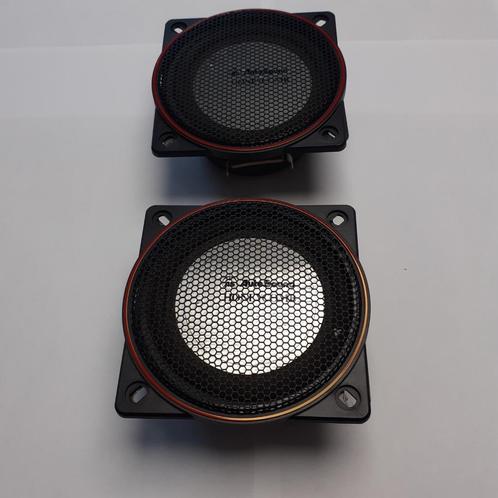 2 haut-parleurs  AutoSound Honeycomb avec grille, Autos : Divers, Haut-parleurs voiture, Comme neuf, Enlèvement