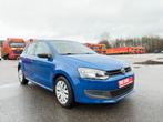 Volkswagen Polo 1.2i  benzine GARANTIE, Auto's, Stof, Zwart, 65 kW, Blauw