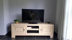 Eiken tv meubel, 150 tot 200 cm, Minder dan 100 cm, Gebruikt, Eikenhout