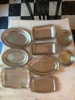 Plats en inox, Maison & Meubles, Enlèvement, Utilisé, Autres matériaux, Autres styles