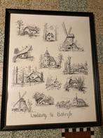 Pentekening Bokrijk, Antiek en Kunst, Kunst | Schilderijen | Klassiek, Ophalen