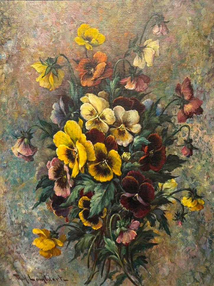 Schilderij Achiel Lombaert, Antiquités & Art, Art | Peinture | Classique, Enlèvement