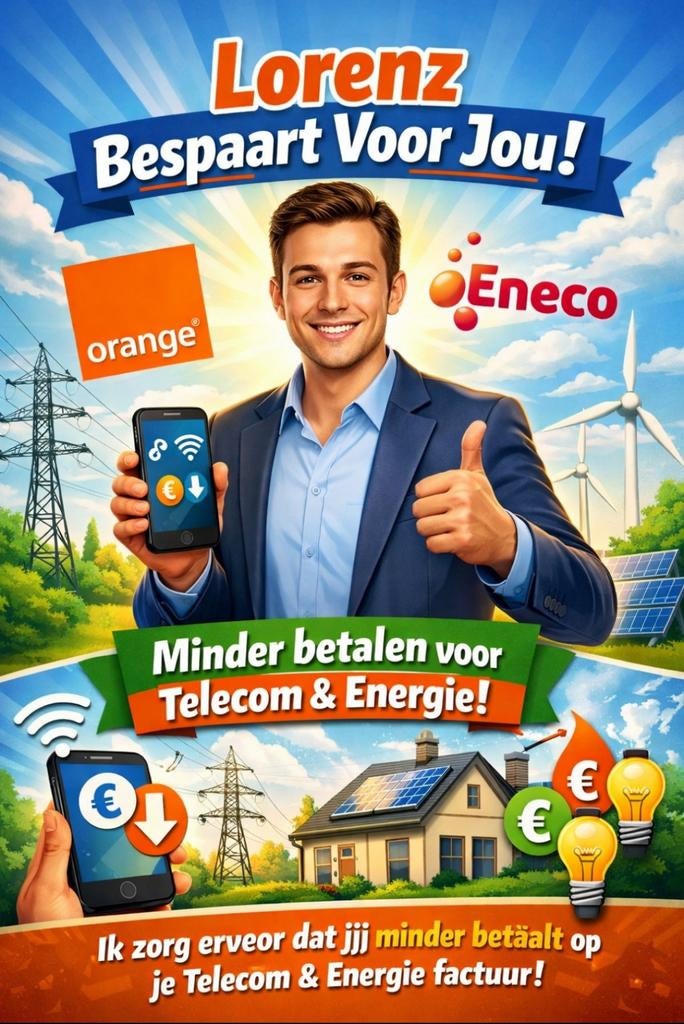Minder betalen voor internet en/of elektriciteit?, Diensten en Vakmensen, Promotie- en Reclamebureaus