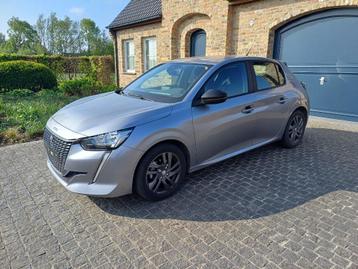 Peugeot 208 benzine bwj 11/ 2022 met 21000km, Argent ou Gris, Achat, Euro 6, Entreprise