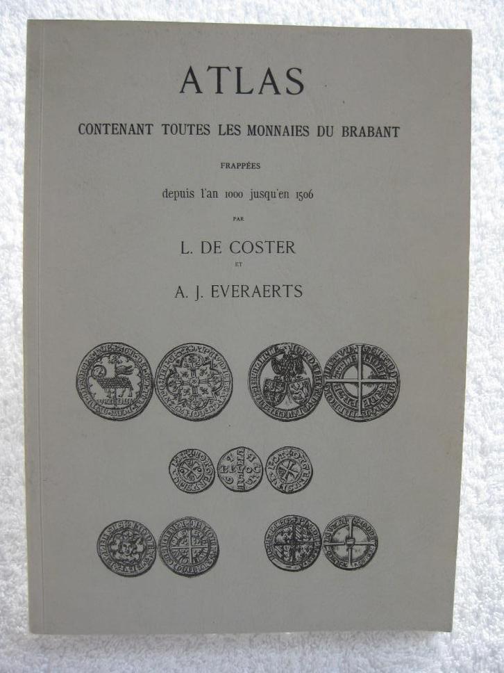 Etudes numismatiques Brabant De Coster Everaerts – 1888 1979, Collections, Collections Autre, Utilisé, Enlèvement ou Envoi