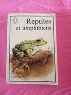 Reptiles et amphibiens - Gründ, Boeken, Dieren en Huisdieren, Ophalen of Verzenden, Gelezen, Reptielen of Amfibieën