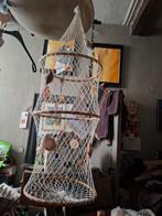 Visnet cilinder decoratie met schelpen, Huis en Inrichting, Ophalen