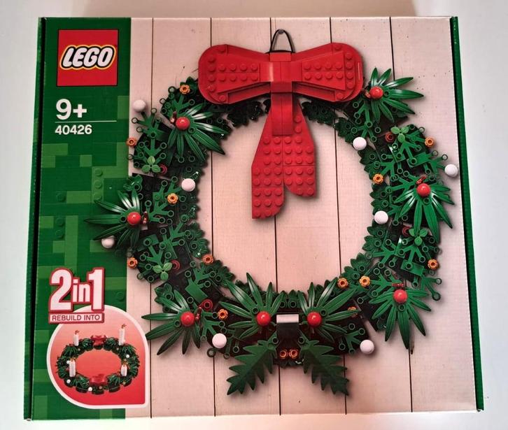 Lego Kerst krans 40426 Nieuw ! 2 modellen, Kinderen en Baby's, Speelgoed | Duplo en Lego, Nieuw, Lego, Complete set, Ophalen of Verzenden