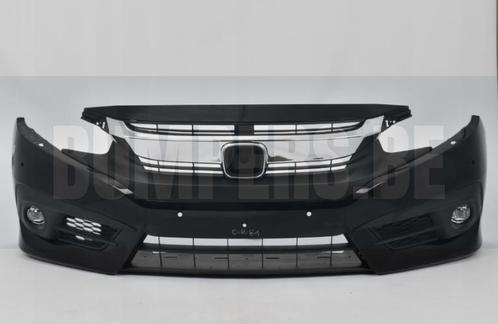 Bumper HONDA CIVIC X SEDAN 2016- 4XPDC Voorbumper 01081, Auto-onderdelen, Carrosserie, Bumper, Voor, Gebruikt, 6 maanden garantie