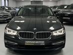 BMW 5 Serie 530 e 184Cv Clim Cuir Sport Grand Gps Xenon Ja 1, Cuir, Argent ou Gris, Entreprise, Noir