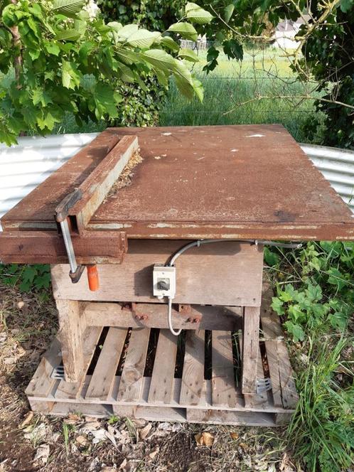 oude zaagtafel, Doe-het-zelf en Bouw, Gereedschap | Zaagmachines, Gebruikt, Ophalen