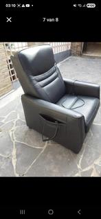 Lederen electrische relax, Huis en Inrichting, Zetels | Zetels, Ophalen, Gebruikt, Eenpersoons, Minder dan 75 cm