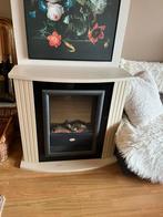 Sierhaard met electrisch vuur, Huis en Inrichting, Haarden, Ophalen, Gebruikt, Vrijstaande haard, Elektrische haard