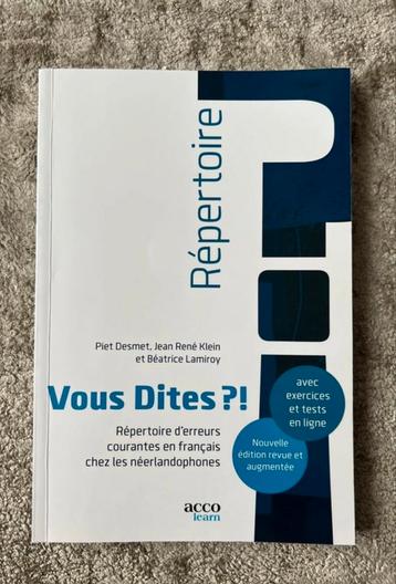 Vous Dites?! Répertoire beschikbaar voor biedingen