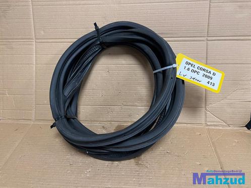 OPEL CORSA D Links linker deur rubber 2006-2015, Autos : Pièces & Accessoires, Carrosserie & Tôlerie, Opel, Utilisé, Enlèvement ou Envoi