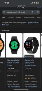 Montre galaxy Watch 4, Bijoux, Sacs & Beauté, Montres connectées, Enlèvement ou Envoi, Comme neuf