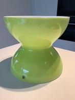 NIEUWE vaas design Anne Nilsson, handgemaakt fris groen wit, Minder dan 50 cm, Nieuw, Glas, Ophalen of Verzenden