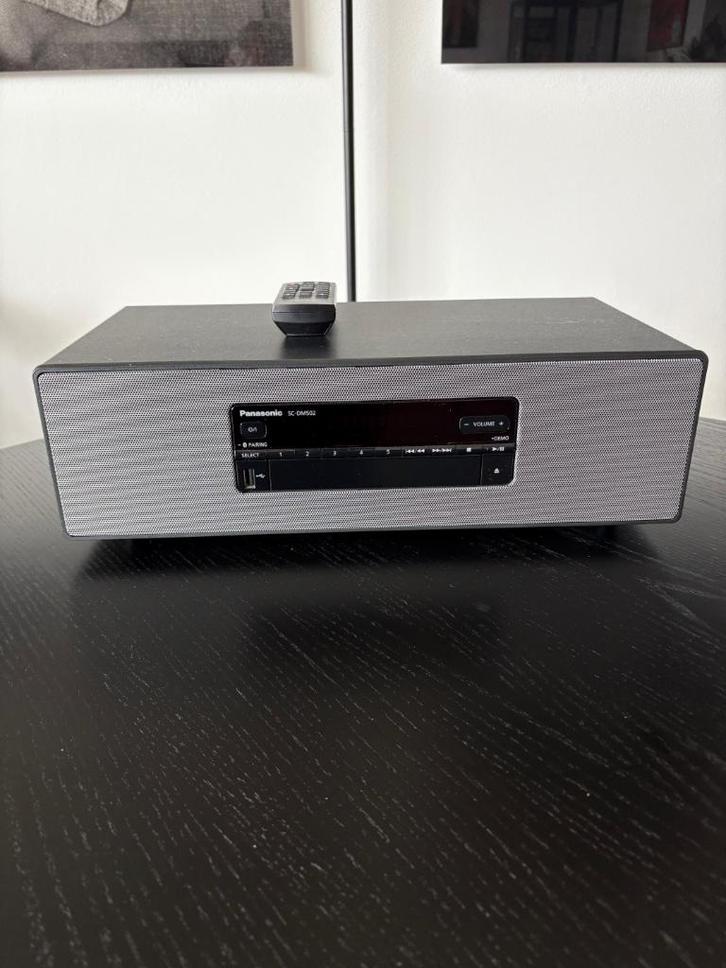 Panasonic SC-DM502 Audio System, Audio, Tv en Foto, Stereoketens, Zo goed als nieuw, Cd-speler, Tuner of Radio, Speakers, Overige merken