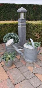 Zinken emmer- gieter-pot, Tuin en Terras, Ophalen, Zo goed als nieuw