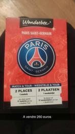 2 places pour match PSG et 2 visites du parc des princes, Sport en Fitness, Voetbal, Ophalen of Verzenden, Nieuw, Overige typen
