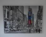 🎁  Canvas doek New York 140 x 100 cm 🎄, Comme neuf, 75 cm ou plus, Enlèvement, 125 cm ou plus