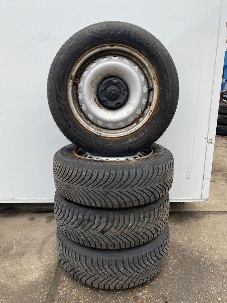 Opel Combo Partner Berlingo velgen 195-65-15 5x108  - Set 20, Auto-onderdelen, Banden en Velgen, Banden en Velgen, All Season