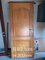 Eiken deuren, Doe-het-zelf en Bouw, Ophalen, Zo goed als nieuw, Glas