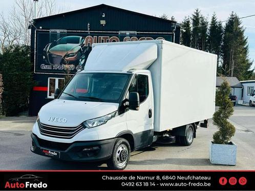 Iveco Daily * lift * alu van * meubelkast * 32 150 htva *, Auto's, Bestelwagens en Lichte vracht, Bedrijf, Te koop, ABS, Airbags